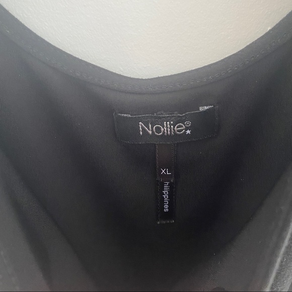 Black A-Line Mini Dress - Picture 3 of 3